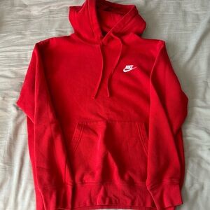 Red Nike Hoodie